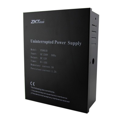 Bộ lưu điện ZKTeco PS902B cho hệ thống cửa kiểm soát ra vào (UPS)