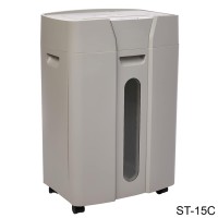 Máy hủy tài liệu cross-cut New United ST-15C (P-3, dual throat, A4, 26l)