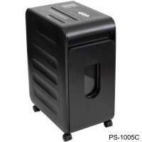 Máy hủy tài liệu super micro-cut Silicon PS-1005C (P-5, dual throat, A4, 10l)