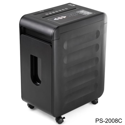 Máy hủy tài liệu cross-cut Silicon PS-2800C (P-3, dual throat, A4, 30l)