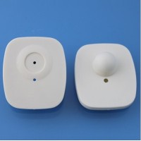 Tem từ cứng RF 48x42mm màu trắng (giày dép, túi/giỏ xách)