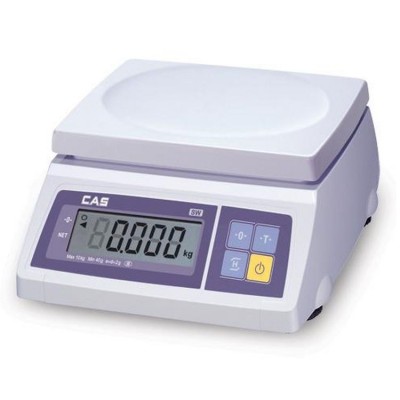 Cân điện tử kỹ thuật số cơ bản CAS SW-1S (2, 5, 10, 20, 30kg, single display)