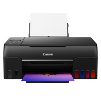Máy in phun màu đa năng Canon Pixma G670 (USB+WiFi, Bk+C+M+Y+R+Gy)