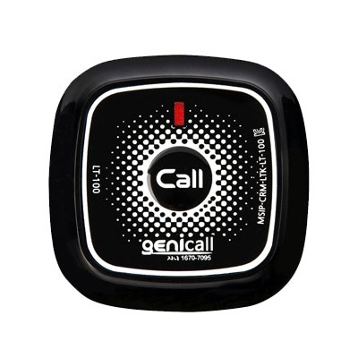 Nút nhấn chuông gọi phục vụ không dây Genicall LT-100 (anten trong, 1 nút bấm)