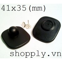 Tem từ cứng RF 41x35mm (gắn quần áo, túi xách, giày dép)