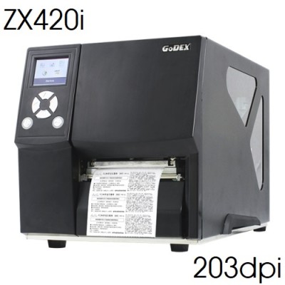 Máy in mã vạch GoDEX ZX420i (203dpi, U+S+E, USB host, 128Mb Flash)