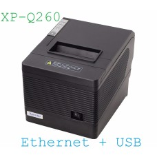 Máy in nhiệt Xprinter XP Q260 (khổ 80mm, 3 cổng U-S-E)