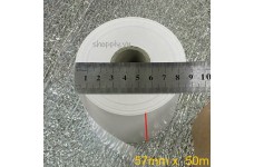 Cuộn giấy fort in kim 01 liên 57mm x 50mm (rộng x dài), lõi 25.4mm (1")