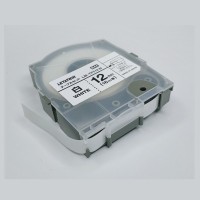 Băng giấy in nhãn cán màng polyester Letatwin LM-TP512W (12mm x 16m, màu trắng)