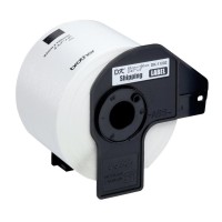 Brother DK-11202 - cuộn tem nhãn giấy in nhiệt trực tiếp (62x100mm, đen/trắng, 300 tem/cuộn)