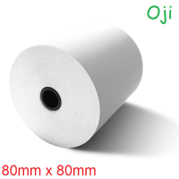 Giấy in nhiệt Oji k80 Ø 80mm (GiiN k80x80)