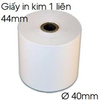 Cuộn giấy in kim 01 liên 44mm x 40mm (k44x40)