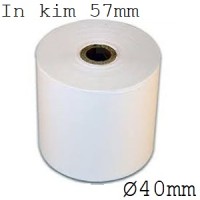 Giấy fort in kim 01 liên 57mm x 40mm (21m)