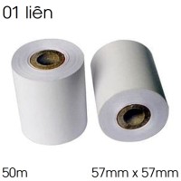Cuộn giấy in kim 01 liên 57mm x 57mm (57x57), 50m