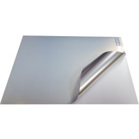 Tem nhãn/decal xi bạc khổ A4 nguyên tấm 210x297 (mm)