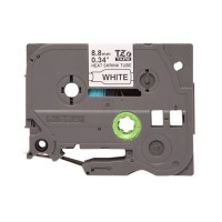 Băng ống co nhiệt Brother HSe-221 (8.8mm x 1.5m, đen / trắng)