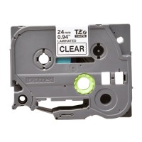 Băng giấy in nhãn Brother TZe-151 (24mm x 8m, đen/trong suốt)