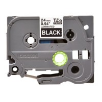 Băng giấy in nhãn Brother TZe-355 (24mm x 8m, trắng/đen)