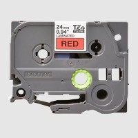 Băng giấy in nhãn Brother TZe-451 (24mm x 8m, đen/đỏ)