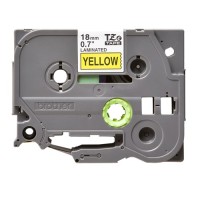 Băng giấy in nhãn Brother TZe-641 (18mm x 8m, đen/vàng)