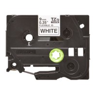 Băng giấy in nhãn Brother TZe-FX221 (9mm x 8m, đen/trắng)