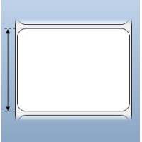 Giấy decal in tem nhãn mã vạch 1 tem 80x60mm, 50m (in với ruy băng mực)