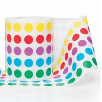 Giấy decal 7 tem tròn đường kính (ø) 13mm, cuộn dài 50m