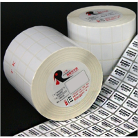 Giấy decal in mã vạch 04 tem, 25x15, k105, 100m