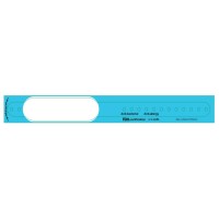 Vòng đeo tay bệnh nhân 252x32mm (người lớn, silicon, cài khuy)