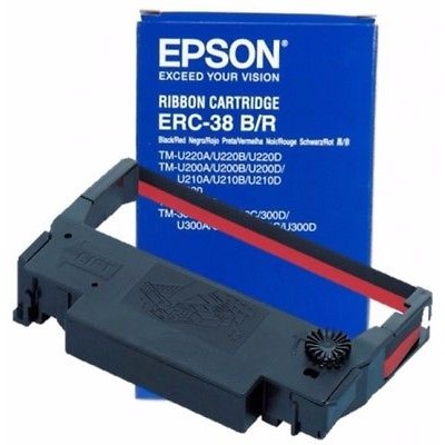 Băng mực ERC-38B/R (black/red) cho máy in kim Epson