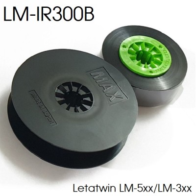 Băng mực Letatwin LM-IR300B in ống co nhiệt + băng nhãn cán màng (12mm x 50m)