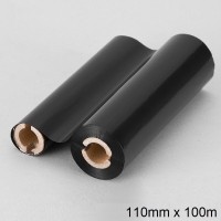 Cuộn ruy băng mực wax-resin 110mm x 100m (FO, 2 lõi)