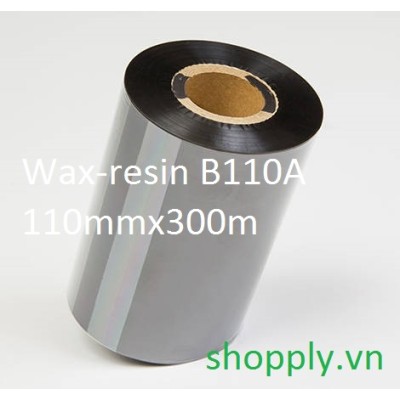 Mực in mã vạch wax-resin Ricoh B110A 110mm x 300m