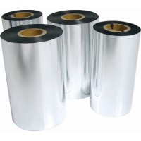 Cuộn ruy băng mực mực in mã vạch in tem nhãn wax-resin 110mm x 300m