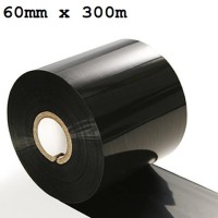 Ruy băng mực in mã vạch wax premium 60mm x 300m