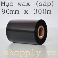 Mực in mã vạch wax FO 90mm x 300m