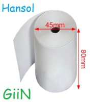 Giấy in nhiệt GiiN k80 Ø 45mm