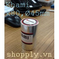 Giấy in nhiệt Khami k80 Ø 45mm